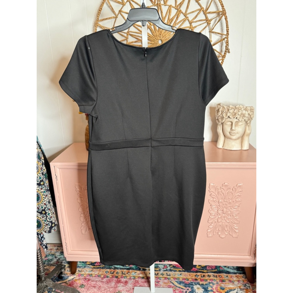 Women's Boutique 9 Dress 1X Black‎ Floral - Picture 2 of 5